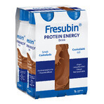 Fresubin Protein Energy Drink, préparation nutritionnelle, goût chocolat, 4 x 200 ml