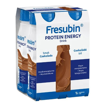 Fresubin Protein Energy Drink, préparation nutritionnelle, goût chocolat, 4x200 ml