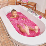 Zimpli Kids Gelli Baff, polvere magica per il bagno, rosa, da 3 anni, 300 g