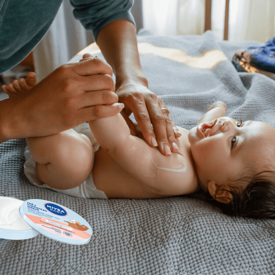 Nivea Baby My first cream, pour le visage, les mains et le corps, dès 1 jour de vie, 75 ml