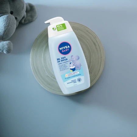 Nivea Baby, 2-in-1 reinigingsgel voor lichaam en haar, vanaf dag 1, 500 ml