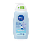 Nivea Baby, 2 in 1 cleansing gel for body and hair, from the first day, 500 ml