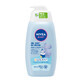 Nivea Baby, gel detergente 2 in 1 per corpo e capelli, dal primo giorno, 500 ml