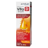 ActivLab Pharma Vita D, druppels, voor kinderen vanaf 1 maand en volwassenen, 10 ml