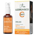 Uzdrovisco Pre-Age, normaliserend serum met vitamine C 15%, 30 ml