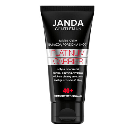 Janda Gentleman Platinum Carrier 40+, face cream for men, 50 ml