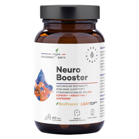 Aura Herbals Neuro Booster, 60 capsules