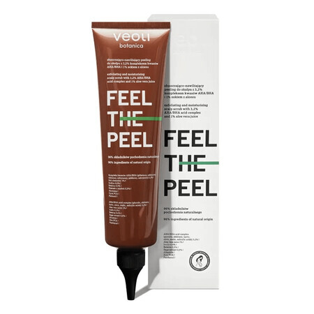 Veoli Botanica Feel The Peel, exfoliating and moisturizing scalp scrub, 150 ml