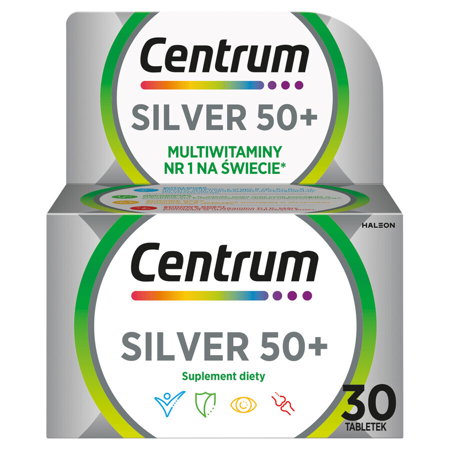 Centrum Zilver 50+, 30 tabletten