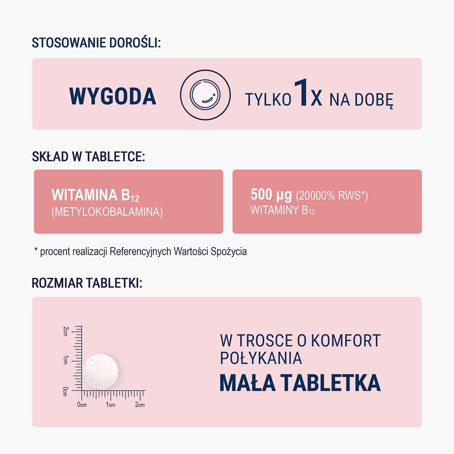 Naturell Methyl-B12 500, 120 tabletten