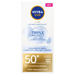 Nivea Sun Tripple Protect, gezichtsvloeistof, SPF 50+, 40 ml