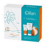 Set Oillan Sun, Beschermende emulsie voor gezicht en lichaam, SPF 50, 100 ml + hydraterende dermocrème, vanaf dag 1, 200 ml gratis