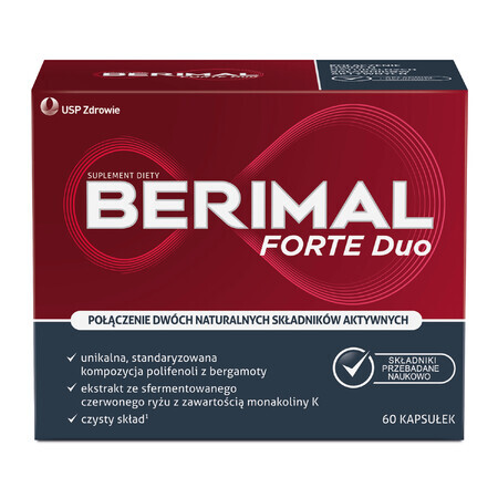 Berimal Forte Duo, 60 capsules