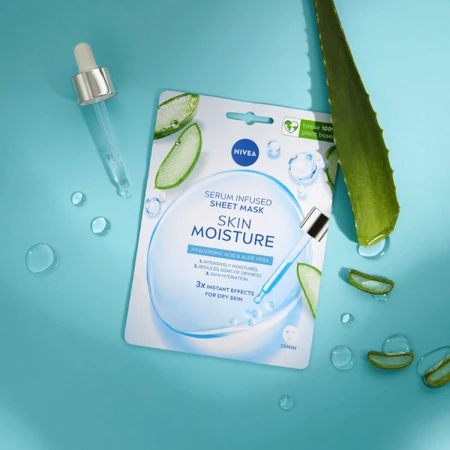 Nivea Skin Moisture, maschera in fogli idratante, 1 pezzo