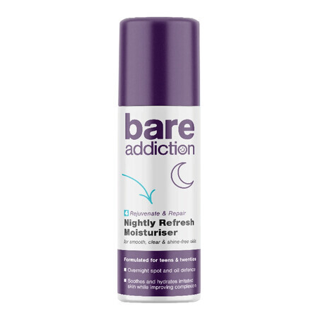 Bare Addiction Nightly Refresh Moisturise, crema notte, 50 ml