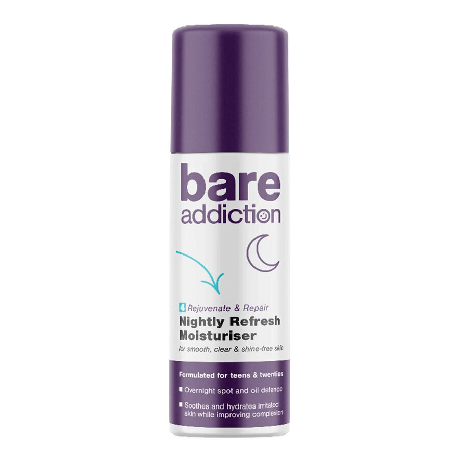 Bare Addiction Nightly Refresh Moisturise, crema notte, 50 ml