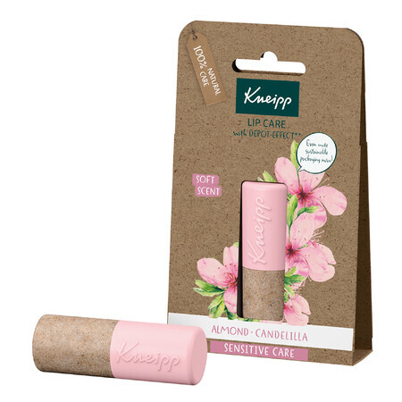 Kneipp Sensitive Care, balsam de buze, flori de migdale, 4.7 g