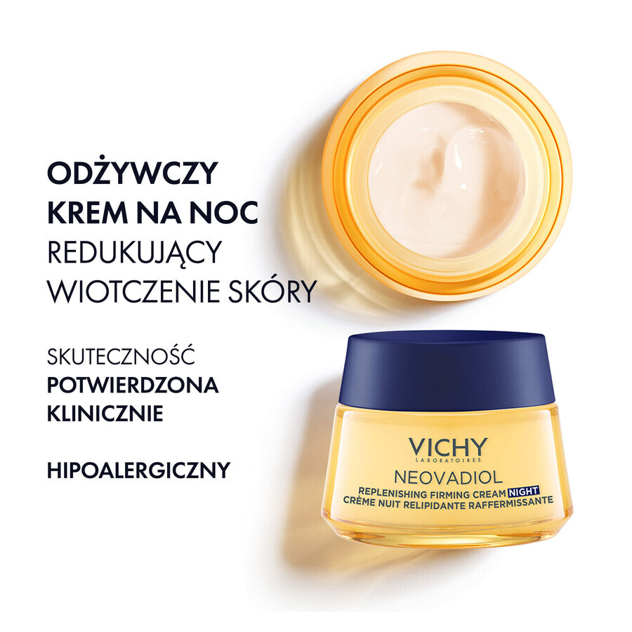 Set Vichy Neovadiol Post-Menopausa, crema giorno anti-rilassamento, 50 ml + crema notte, 50 ml + trousse in omaggio