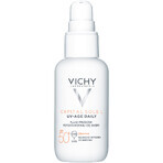 Set Vichy Mineral 89, moisturizing and revitalizing cream, 72h, 50 ml + Capital Soleil UV-Age Daily, photo antiaging fluid, SPF 50+, 40 ml + free make-up bag