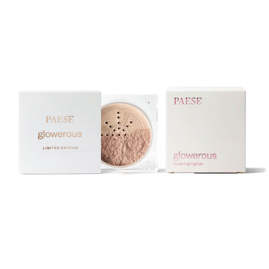 Paese Glowerous Limited Edition, surligneur en vrac, 02 Gold, 5 g