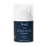 Hagi Men Ahoj Kapitan, multicrema natural para cara, cuerpo y manos, protectora, 50 ml