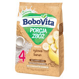 BoboVita Porcja Zbóż Rice porridge, bananas, milk, no added sugar, after 4 months, 210 g