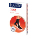 Jobst For Men Explore, compressie kniekousen, CCL2, gesloten teen, maat 3, zwart