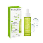 Set Bioderma Sebium, ser netezitor anti-îmbătrânire, 30 ml + loțiune micelară pentru ten gras, mixt, cu tendință acneică, 250 ml