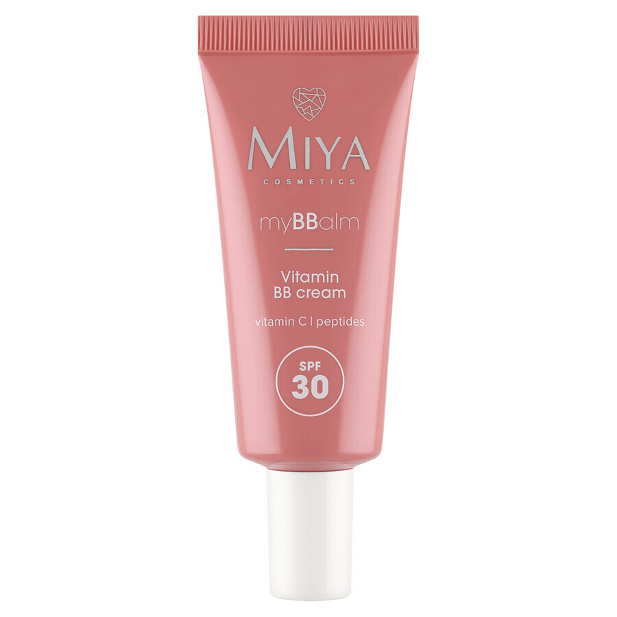 Miya myBBalm, Vitamin BB Creme, SPF 30, 01 leicht, 30 ml