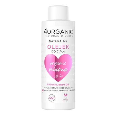 4Organic Mama, natürliches Dehnungsstreifenöl, 125 ml