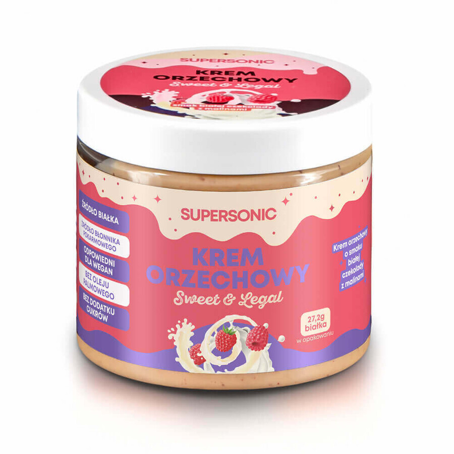 Set Supersonic Sweet &amp; Legal Peanut Cream 160g + Peanut Cream 160g + Power Tube 50g Free