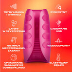 Durex Play Ride &amp; Vibe, vibrating male masturbator with licking function