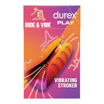 Durex Play Ride &amp; Vibe, vibrating male masturbator with licking function