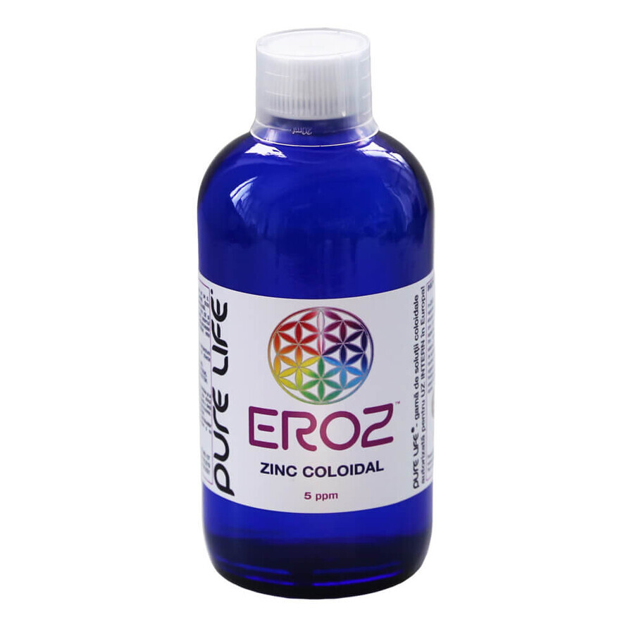 EROZ Zinc colloïdal, 480ml, Pure Life