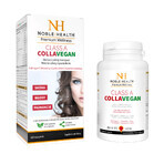 Set Noble Health Colágeno + Vitamina C y Biotina, 100 g + CollaVegan Clase A, 60 cápsulas