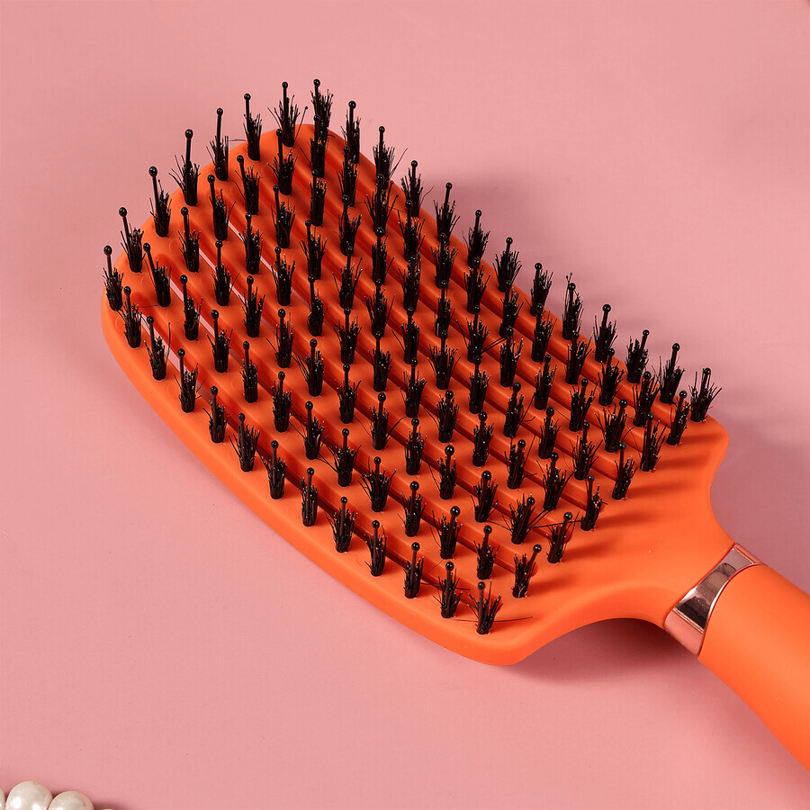 Sister Young, brosse à cheveux en poils naturels, Ovia Apricot, 1 pièce