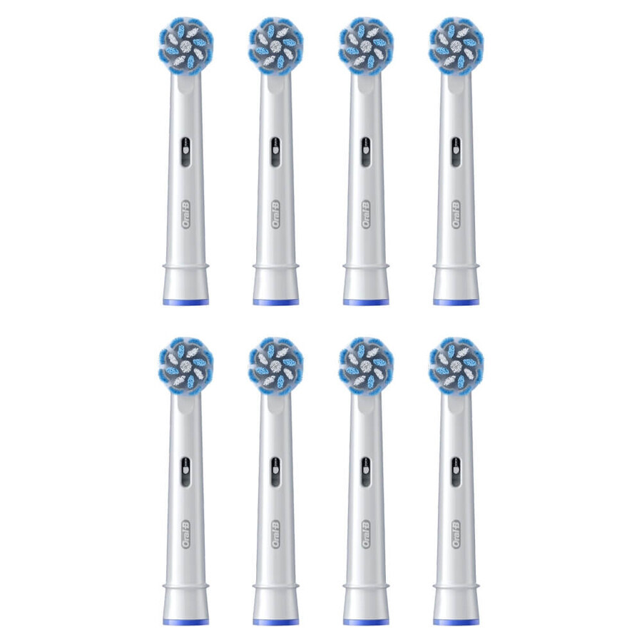 Oral-B Pro Sensitive Clean, vervangende opzetborstels voor elektrische tandenborstel, 8 stuks