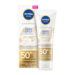 Set Nivea Sun Luminous 630, fluid facial cu protecție solară răcoritoare, SPF 50+, 50 ml + loțiune solară cu caroten, SPF 6, 200 ml + rucsac gratuit