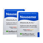 Nausema, 60 filmomhulde tabletten + 60 filmomhulde tabletten gratis