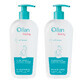 Set Oillan Baby, bad-, lichaam- en haargel 3in1, vanaf de eerste dag van het leven, 2 x 750 ml