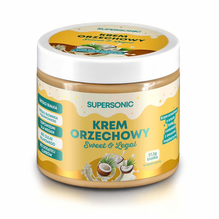 Supersonic set, pindacrème, 160 g + pindacrème, 160 g + Tube of Power, 50 g gratis