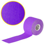 4Fizjo, kinesiotaping tape, purple, 5 cm x 5 m