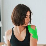 4Fizjo, kinesiotaping tape, green, 5 cm x 5 m