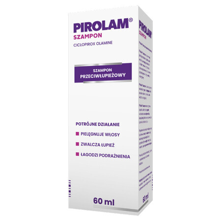 Pirolam, anti-dandruff shampoo, 60 ml