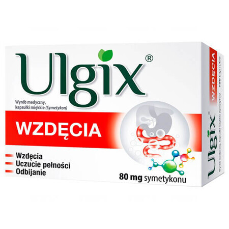 Ulgix Winderigheid 80 mg, 100 capsules