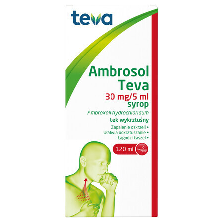 Ambrosol 30 mg/ 5 ml, syrup, 120 ml