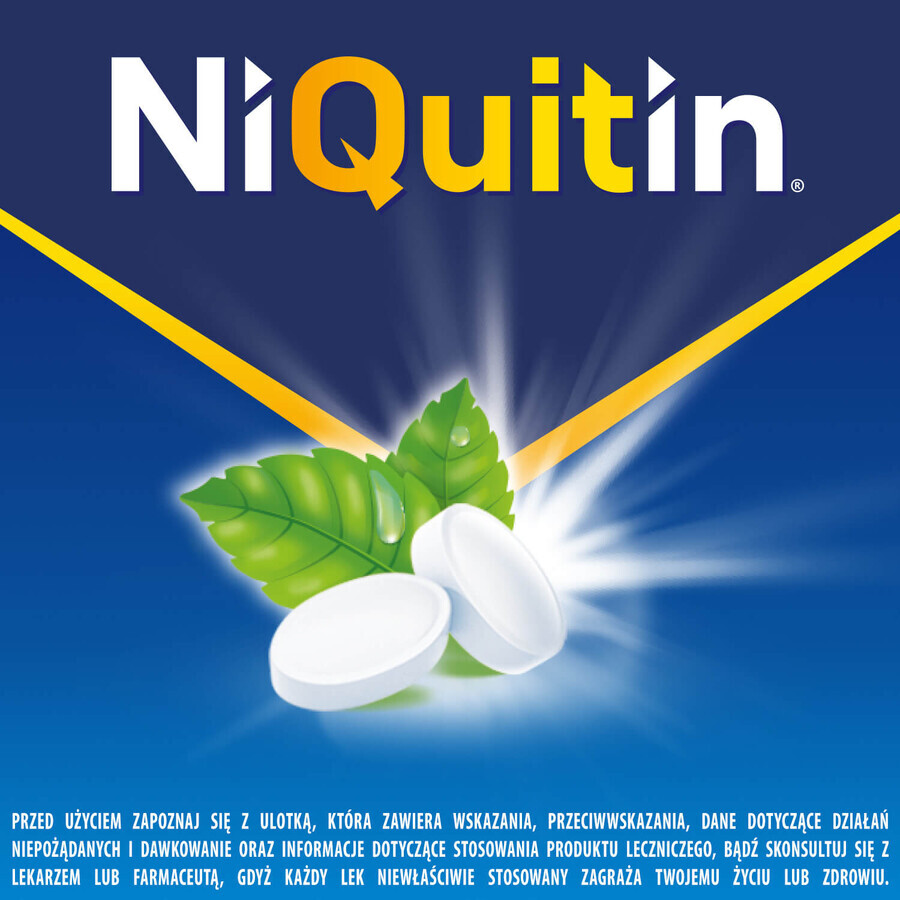 NiQuitin Mini 1,5 mg, 20 zuigtabletten