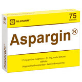 Aspargin 17 mg + 54 mg, 75 tabletten