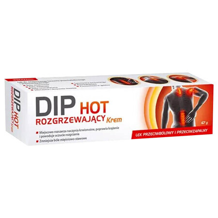 Dip Hot, verwarmende crème, 67 g