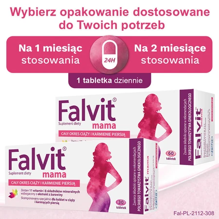 Falvit Mama, 30 comprimidos